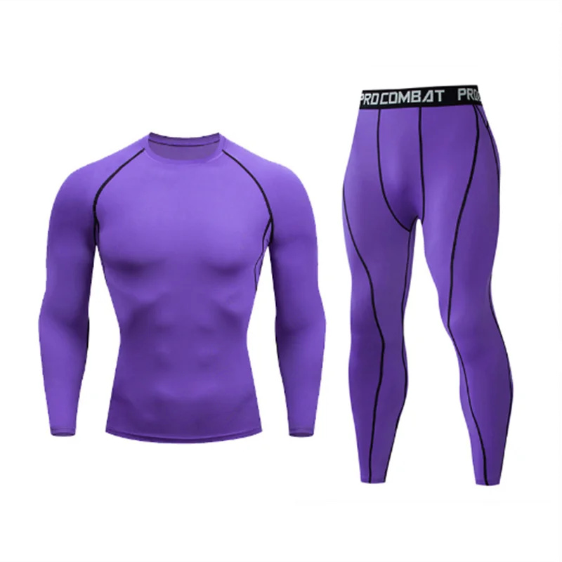 Compression Long Pant - 남성용 컴프레션 슈트 타이트 긴팔 티셔츠+바지