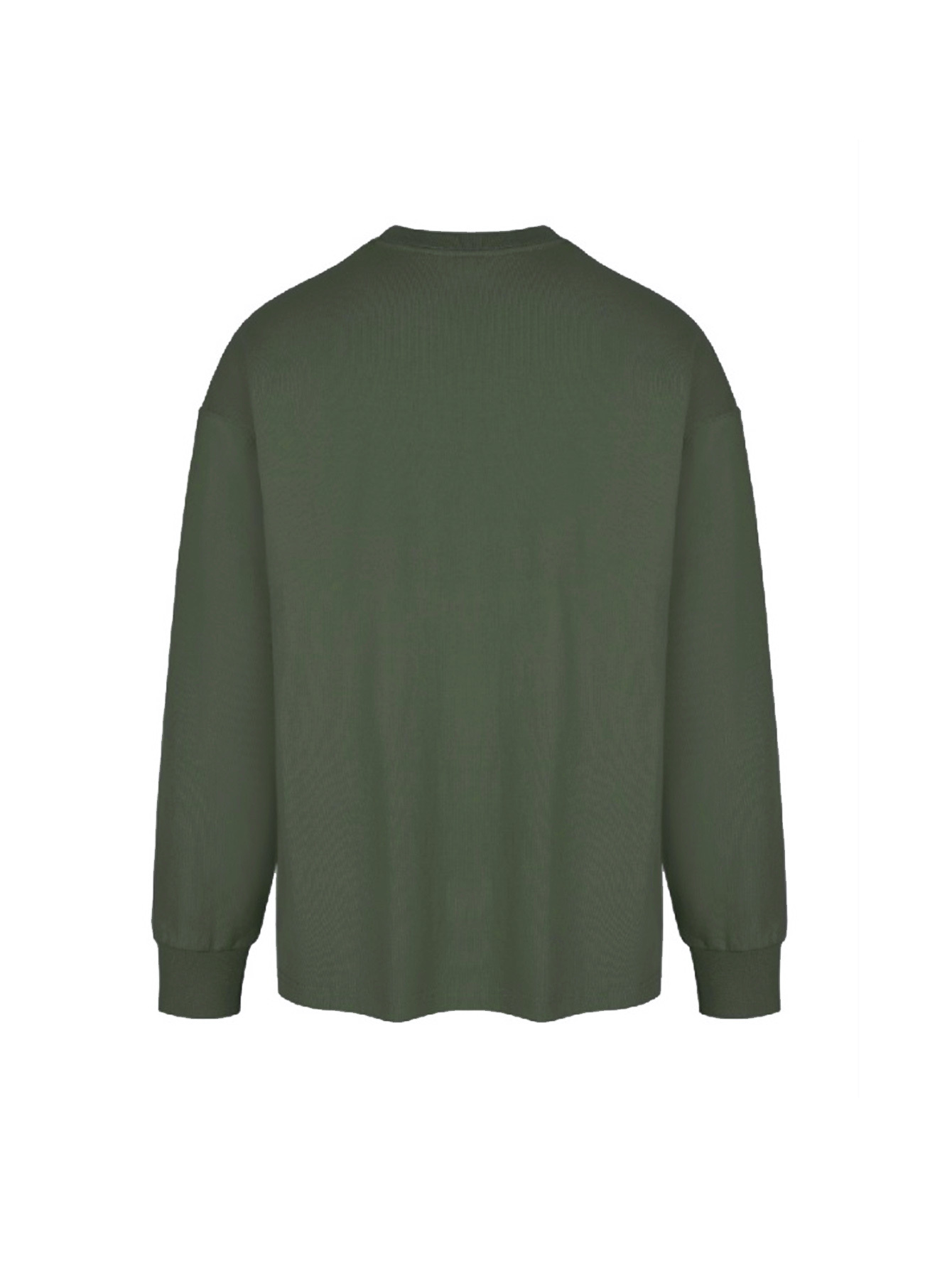100% 면 남성용 크루넥 긴팔 티셔츠 루즈핏 플러스  - Undershirt Crew Neck 리뷰 및 가격