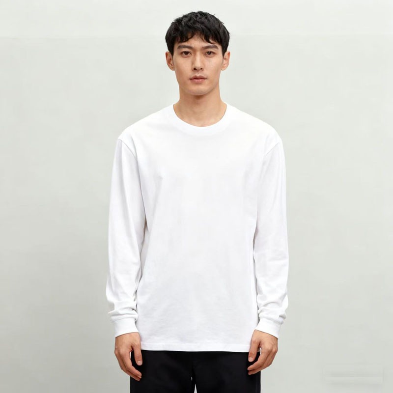 남성용 아메리칸 헤비웨이트 코튼 크루넥 긴소매 티셔츠  - Undershirt Crew Neck 리뷰 및 가격