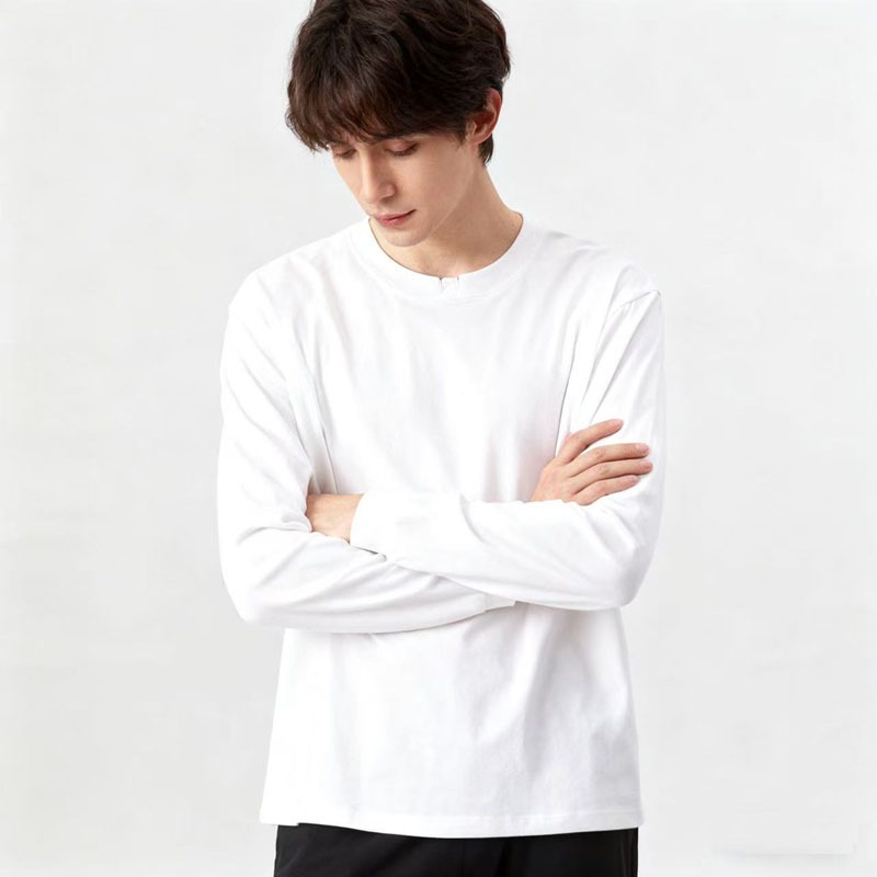 남성용 아메리칸 헤비웨이트 코튼 크루넥 긴소매 티셔츠  - Undershirt Crew Neck 리뷰 및 가격