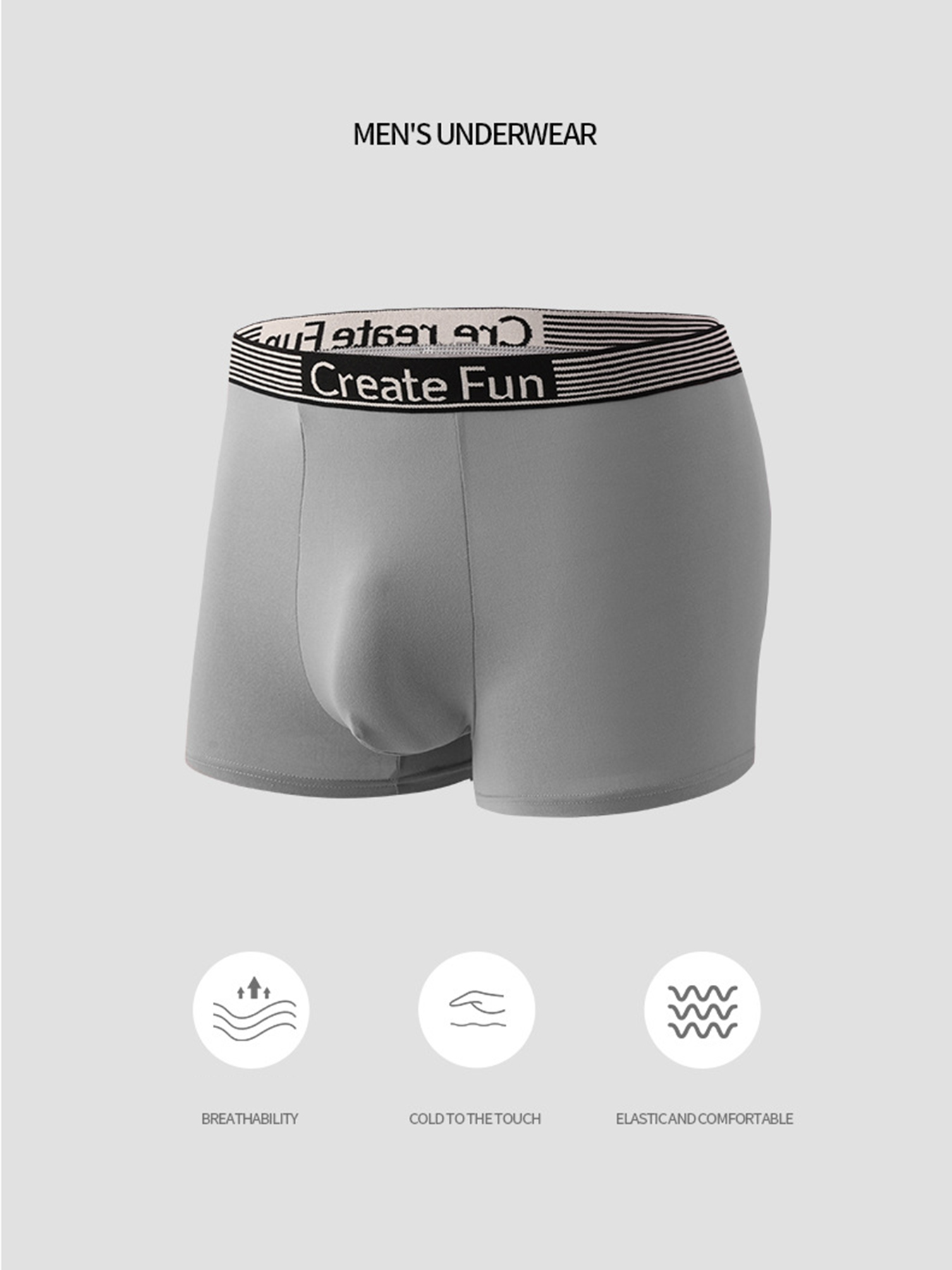 남성용 아이스 실크 속옷 1개 랜덤 스타일 속건 통기성 - Trunk Breathable Men 리뷰 및 가격